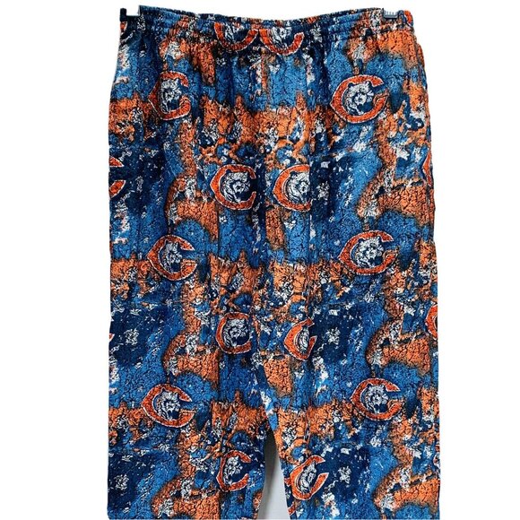 Vintage Chicago Bears All Over Print Apex One Parachute Pants Adult Size S Small - Picture 2 of 7